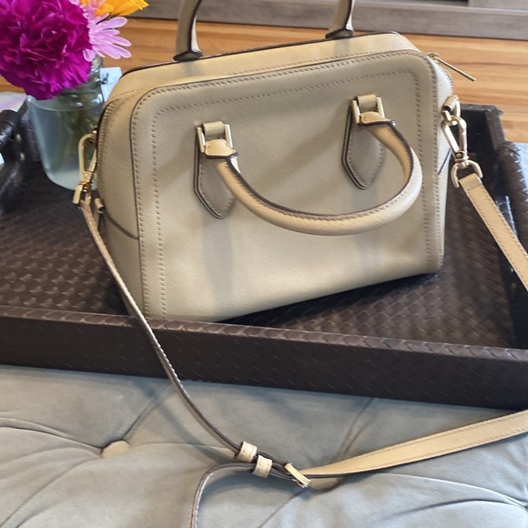 Michael Kors Tan Leather Satchel - Picture 6 of 7